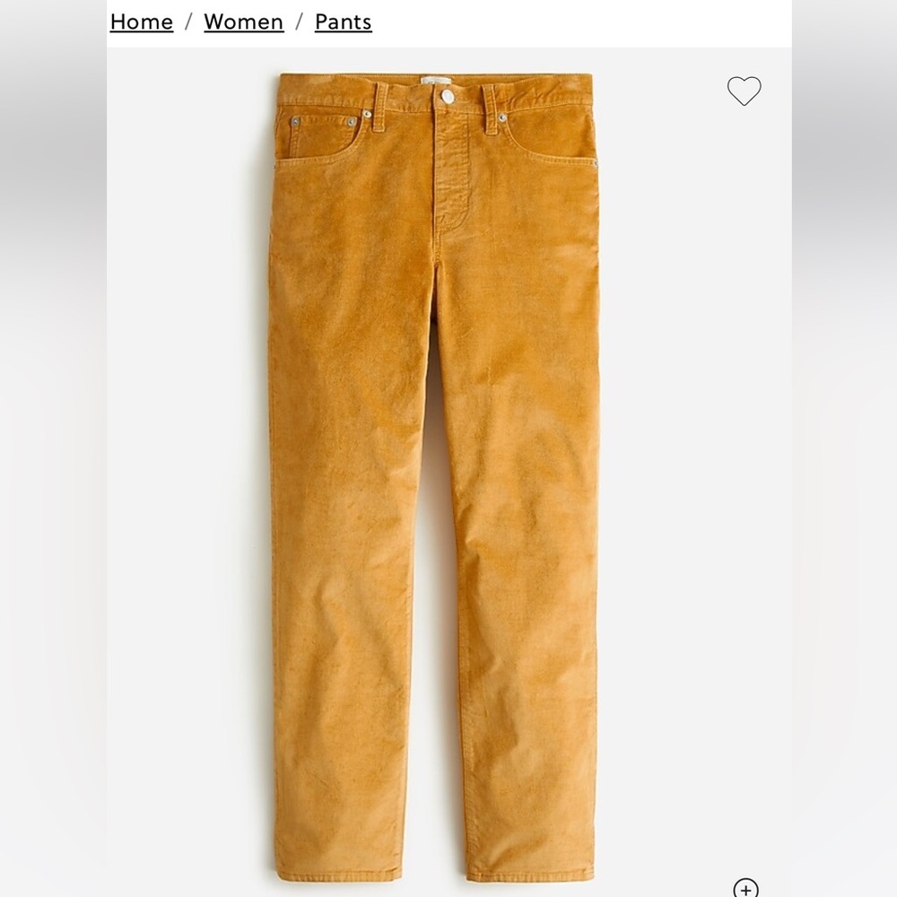 J. Crew Vintage straight jean in garment-dyed stretch - EUC